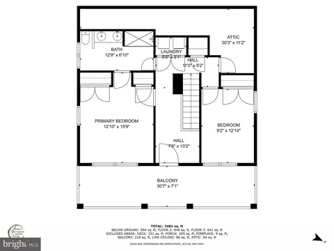 Floorplan - 14331 Calvert St, Solomons, MD 20688 photo 3 of 4