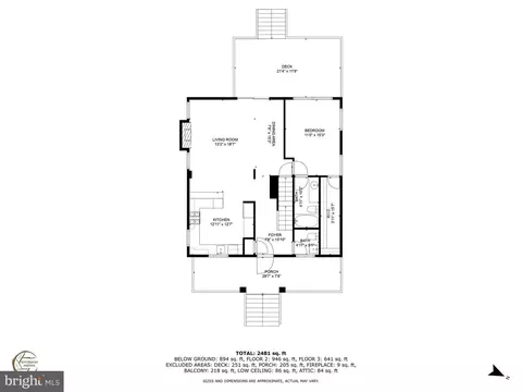 Floorplan - 14331 Calvert St, Solomons, MD 20688 photo 2 of 4