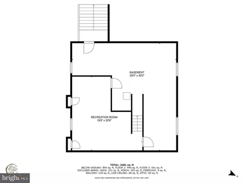 Floorplan - 14331 Calvert St, Solomons, MD 20688 photo 1 of 4
