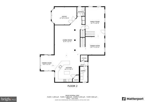 Floorplan - 11025 Judith Ln, Dunkirk, MD 20754 photo 2 of 4