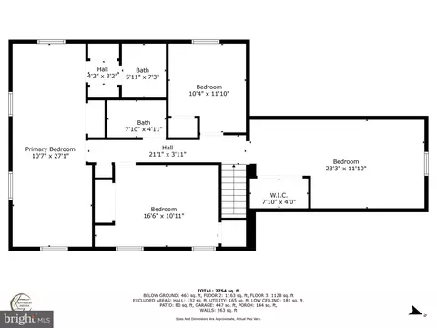 Floorplan - 9788 Howes Rd, Dunkirk, MD 20754 photo 2 of 4