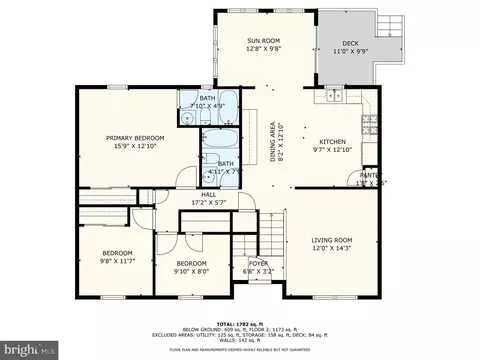 Floorplan - 6571 11th St, Chesapeake Beach, MD 20732 photo 1 of 3