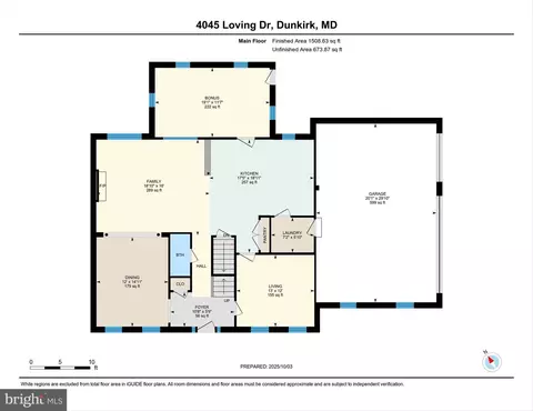 Floorplan - 4045 Loving Dr, Dunkirk, MD 20754 photo 1 of 3