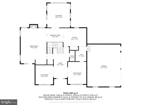 Floorplan - 3300 Lancer Ct, Dunkirk, MD 20754 photo 3 of 4