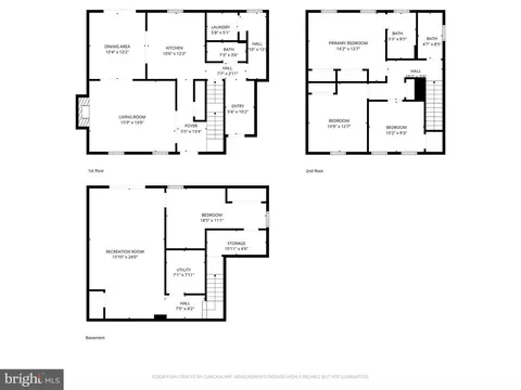 Floorplan - 9607 Cortland Ln, Dunkirk, MD 20754 photo 4 of 4