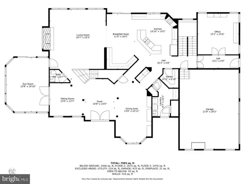 Floorplan - 3120 Lacrosse Ct, Dunkirk, MD 20754 photo 1 of 4