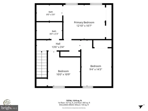 Floorplan - 8305 Circle Dr, Lusby, MD 20657 photo 1 of 3