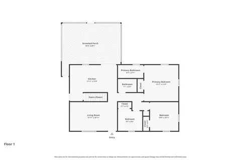 Floorplan - 11543 Tomahawk Trl, Lusby, MD 20657 photo 1 of 3