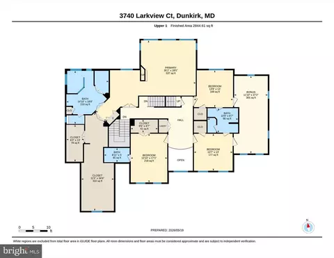 Floorplan - 3740 Larkview Ct, Dunkirk, MD 20754 photo 3 of 8