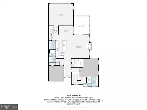 Floorplan - 13904 Ensign Rd, Solomons, MD 20688 photo 1 of 3