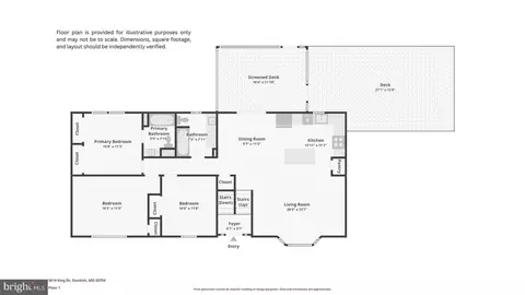 Floorplan - 3614 King Dr, Dunkirk, MD 20754 photo 1 of 3