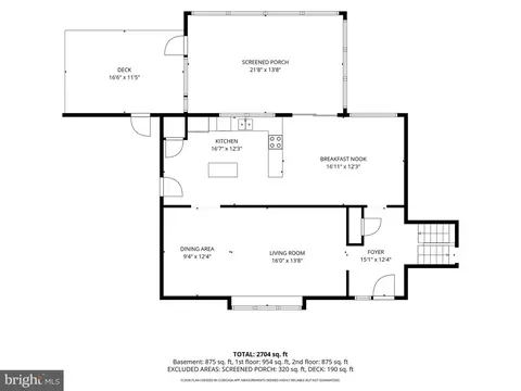 Floorplan - 12431 Uncle Charlies Spur, Dunkirk, MD 20754 photo 1 of 4
