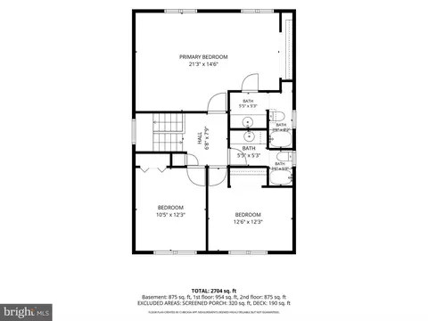Floorplan - 12431 Uncle Charlies Spur, Dunkirk, MD 20754 photo 2 of 4