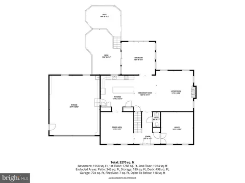 Floorplan - 3415 Lancer Ct, Dunkirk, MD 20754 photo 2 of 4