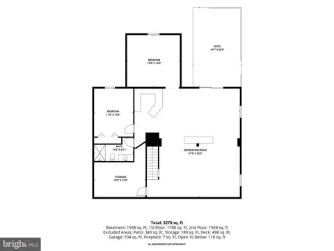Floorplan - 3415 Lancer Ct, Dunkirk, MD 20754 photo 1 of 4