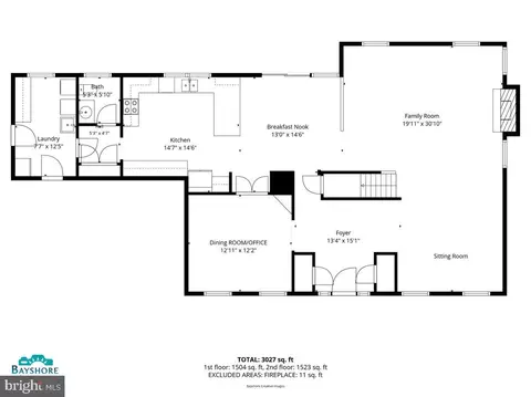 Floorplan - 3025 Hickory Ridge Rd, Dunkirk, MD 20754 photo 1 of 3