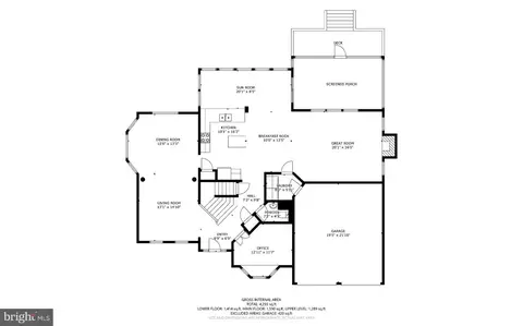 Floorplan - 8210 Bayview Hills Dr, Chesapeake Beach, MD 20732 photo 2 of 4