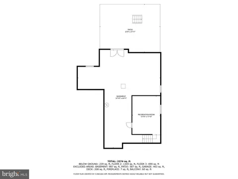 Floorplan - 30 Maple Ln, Elkton, MD 21921 photo 3 of 3
