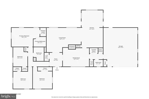 Floorplan - 17 E Pkwy, Elkton, MD 21921 photo 1 of 2
