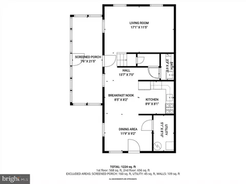 Floorplan - 70 Willow Ct, Elkton, MD 21921 photo 1 of 2