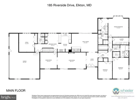 Floorplan - 185 Riverside Dr, Elkton, MD 21921 photo 1 of 2