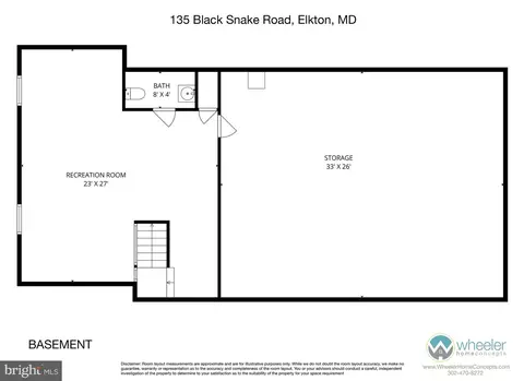 Floorplan - 135 Blacksnake Rd, Elkton, MD 21921 photo 3 of 3
