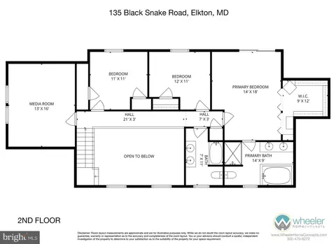 Floorplan - 135 Blacksnake Rd, Elkton, MD 21921 photo 2 of 3