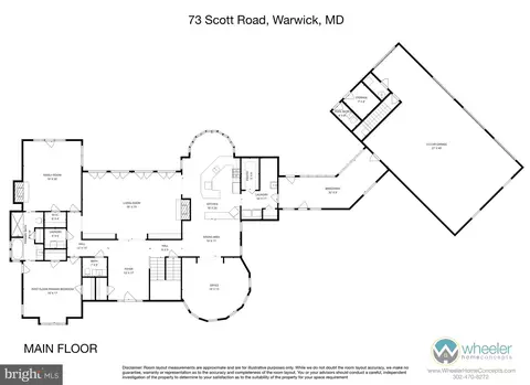 Floorplan - 73 Scott Rd, Warwick, MD 21912 photo 1 of 4