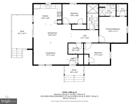 Floorplan - 41 Beachview Ave, Earleville, MD 21919 photo 1 of 3