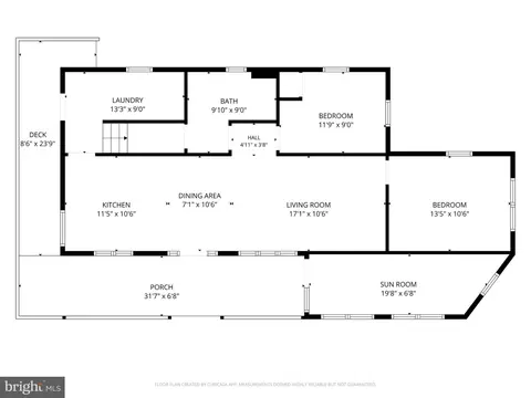 Floorplan - 28 Beechwood St, Earleville, MD 21919 photo 1 of 3