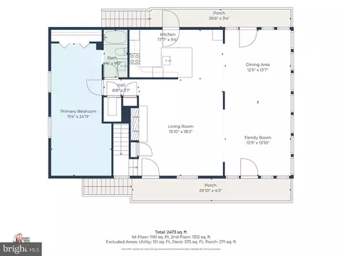 Floorplan - 16 Kent Ave, Earleville, MD 21919 photo 1 of 3