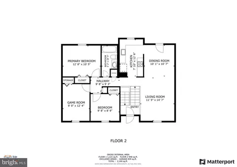 Floorplan - 2000 All Hallows Ct, Waldorf, MD 20602 photo 2 of 2