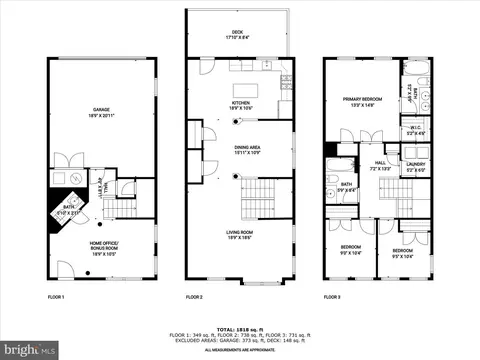 Floorplan - 9832 Ushers Pl, Waldorf, MD 20601 photo 4 of 7