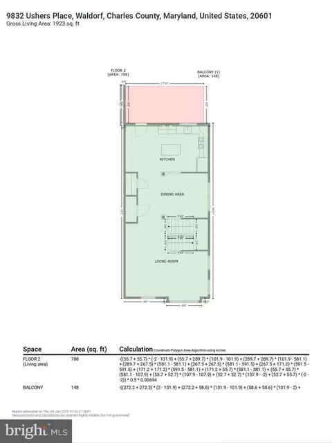 Floorplan - 9832 Ushers Pl, Waldorf, MD 20601 photo 6 of 7