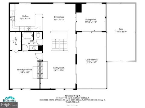 Floorplan - 11445 Mohawk Ct, Issue, MD 20645 photo 2 of 2
