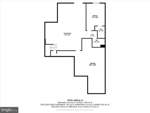 Floorplan - 2650 Skeeter Ct, Waldorf, MD 20603 photo 2 of 3