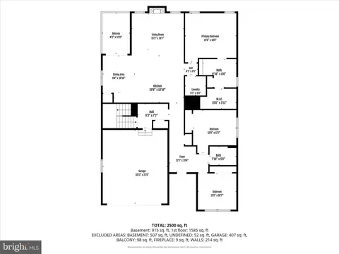 Floorplan - 2650 Skeeter Ct, Waldorf, MD 20603 photo 3 of 3