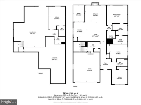Floorplan - 2650 Skeeter Ct, Waldorf, MD 20603 photo 1 of 3