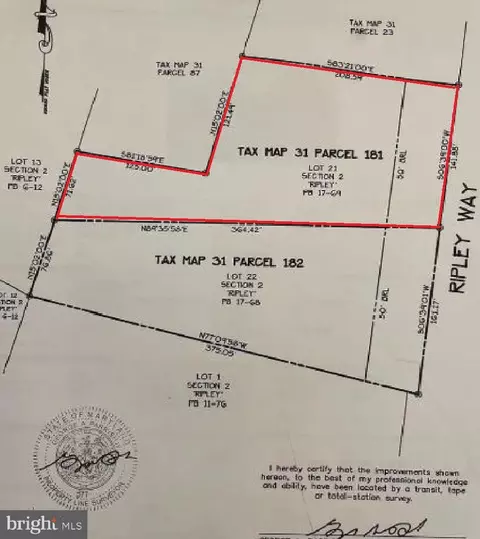 lot21 Parcel 181 Ripley Way, La Plata, MD 20646
