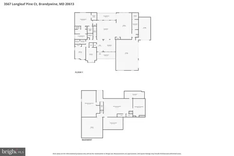 Floorplan - 3567 Longleaf Pine Ct, Brandywine, MD 20613 photo 2 of 3