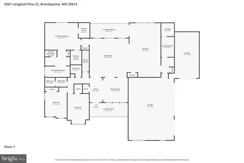 Floorplan - 3567 Longleaf Pine Ct, Brandywine, MD 20613 photo 3 of 3