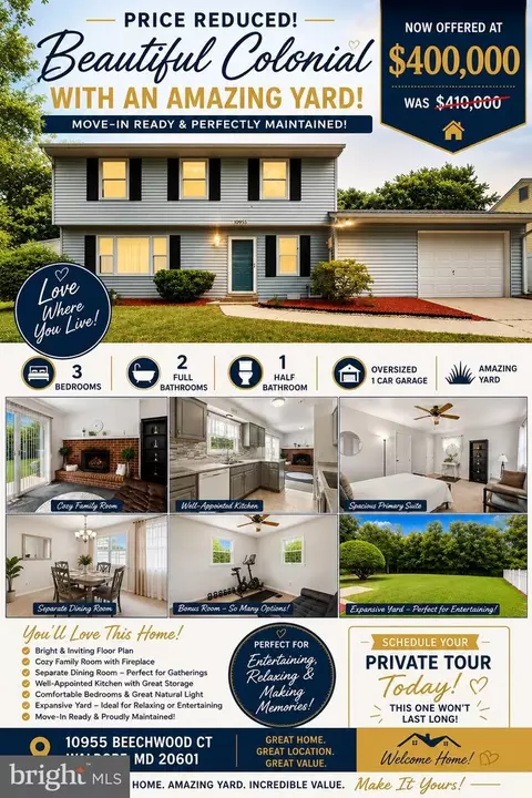 10955 Beechwood Ct, Waldorf, MD 20601