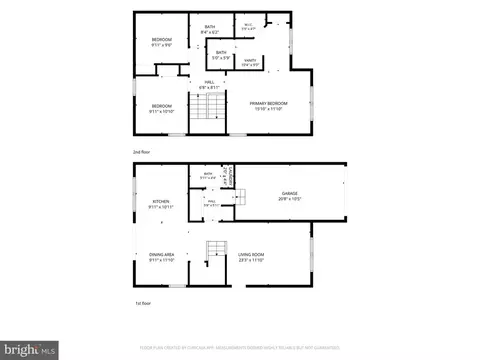 Floorplan - 3447 A Iris Pl, Waldorf, MD 20602 photo 3 of 3