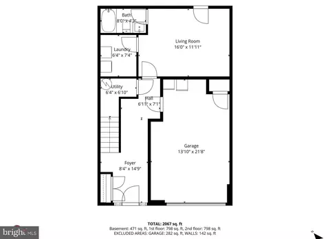 Floorplan - 982 Rye Dr, La Plata, MD 20646 photo 1 of 4