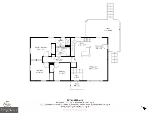 Floorplan - 3754 Gardiner Rd, Waldorf, MD 20601 photo 3 of 3
