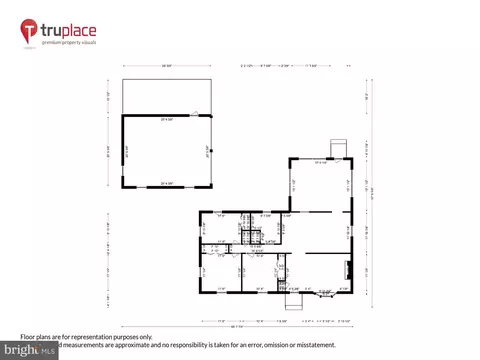Floorplan - 116 Walnut St, Ridgely, MD 21660 photo 2 of 3