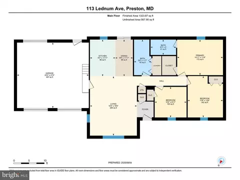 Floorplan - 113 Lednum Ave, Preston, MD 21655 photo 1 of 1
