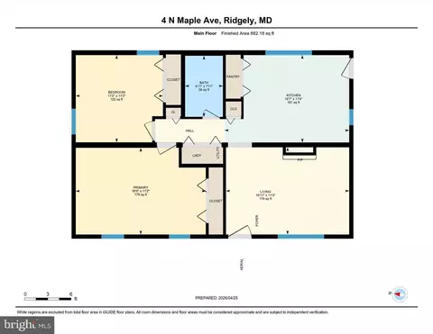 Floorplan - 4 Maple Ave, Ridgely, MD 21660 photo 2 of 2