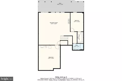 Floorplan - 699 Stonegate Rd, Westminster, MD 21157 photo 1 of 3