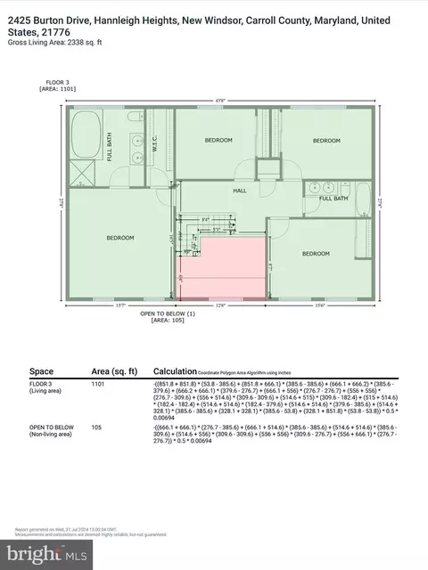 Floorplan - 2425 Burton Dr, New Windsor, MD 21776 photo 7 of 7